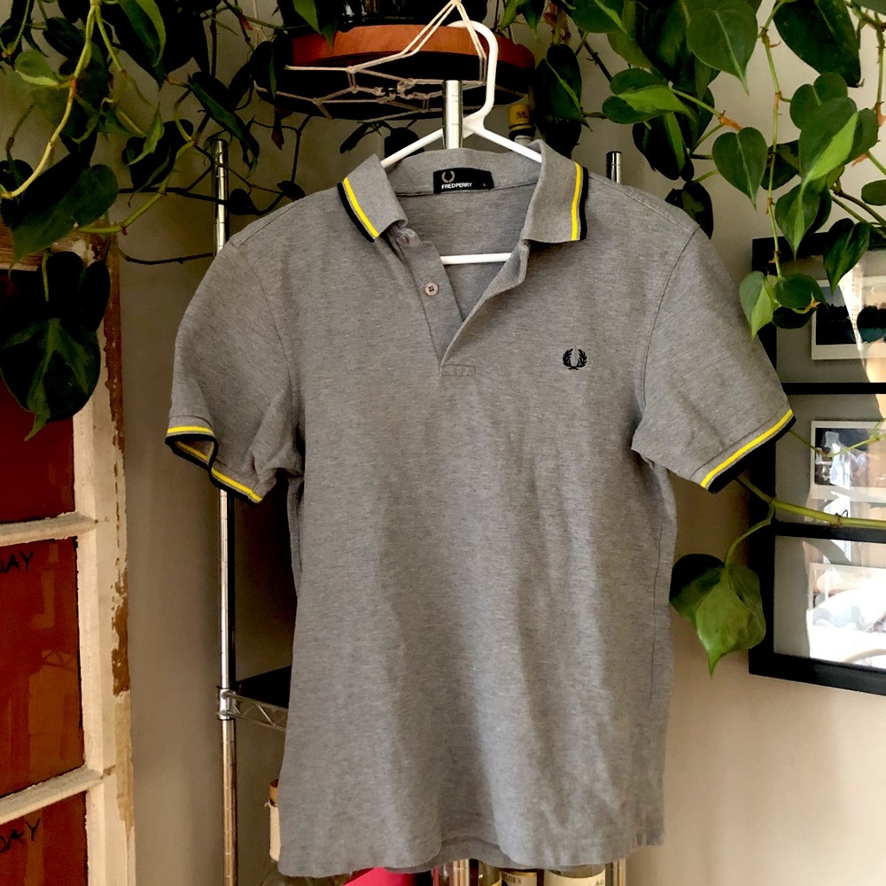 Fred Perry Tipped Polo Shirt Small